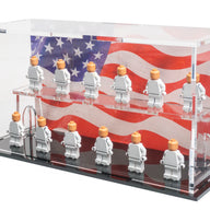 Minifigures Podium - 12 count - MP12 US Flag