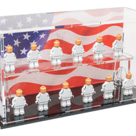 Minifigures Podium - 12 count - MP12 US Flag