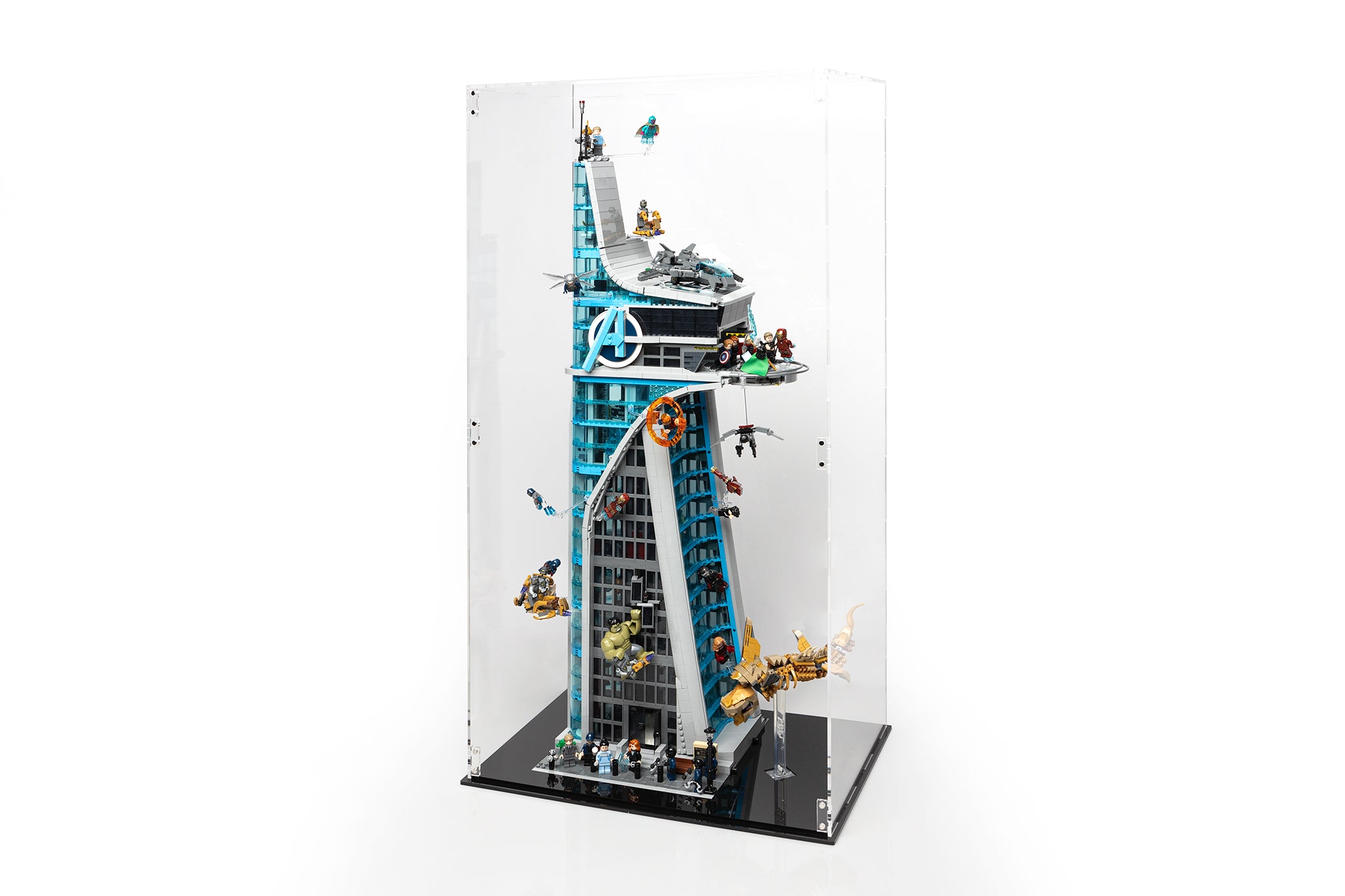 Display case for LEGO® Marvel: Avengers Tower (76269)