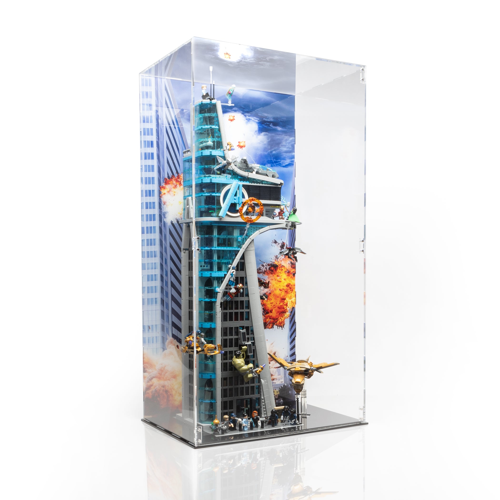 Marvel: Avengers Tower Display Case (76269) - BrickShell Cases