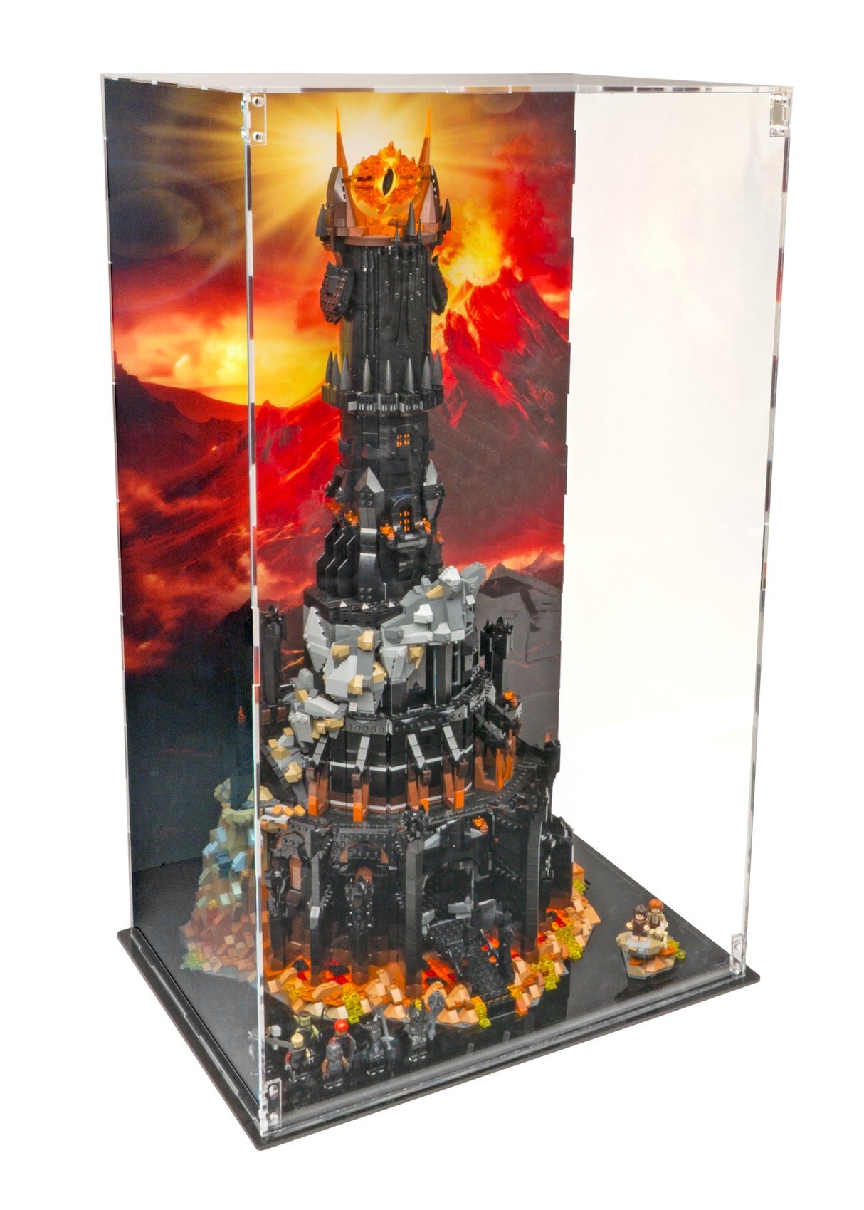 LEGO® THE LORD OF THE RINGS: Barad-dûr™ Standard Edition (10333) Display Case