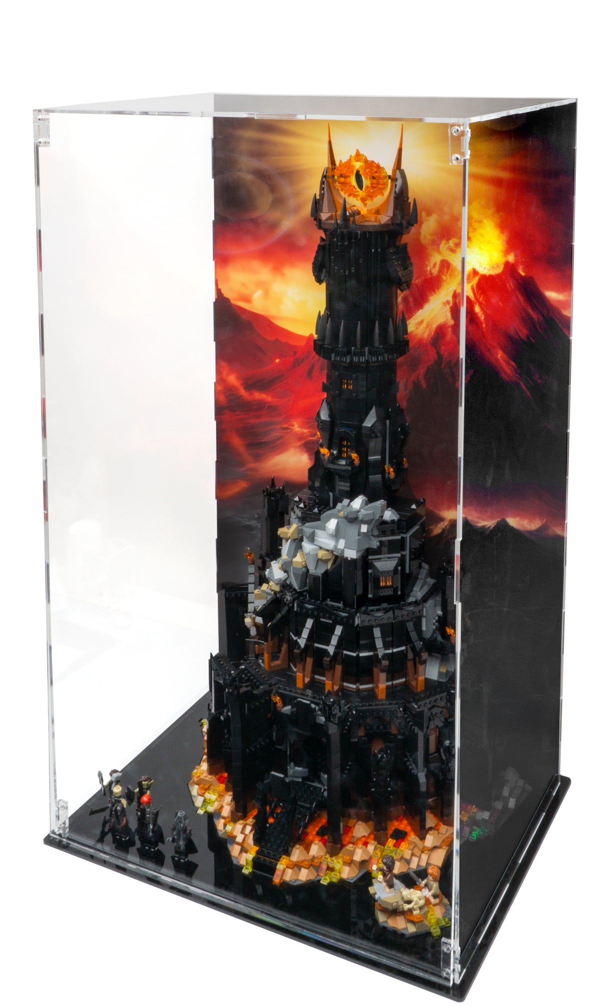 LEGO® THE LORD OF THE RINGS: Barad-dûr™ Standard Edition (10333) Display Case