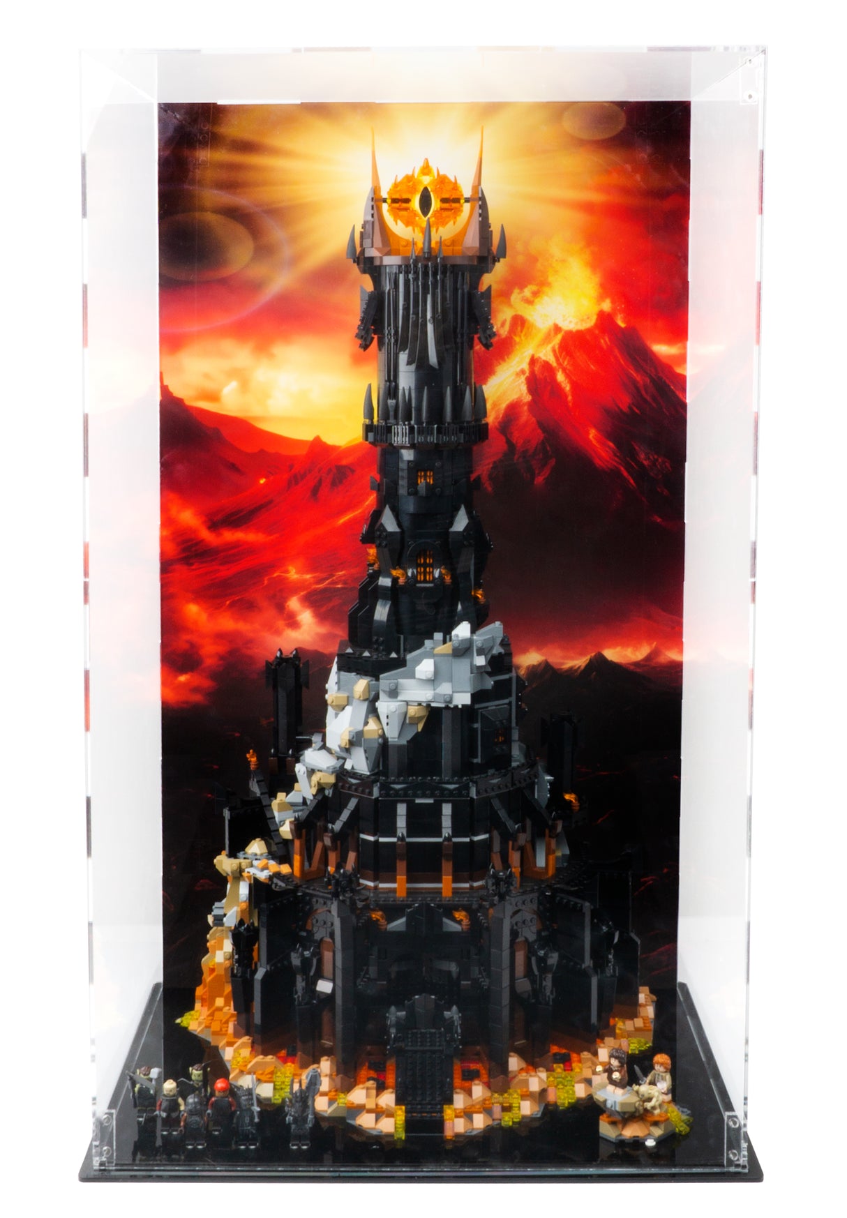 LEGO® THE LORD OF THE RINGS: Barad-dûr™ Standard Edition (10333) Display Case