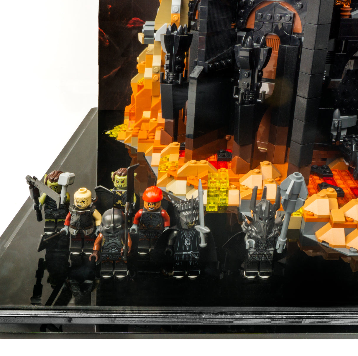 LEGO® THE LORD OF THE RINGS: Barad-dûr™ Standard Edition (10333) Display Case
