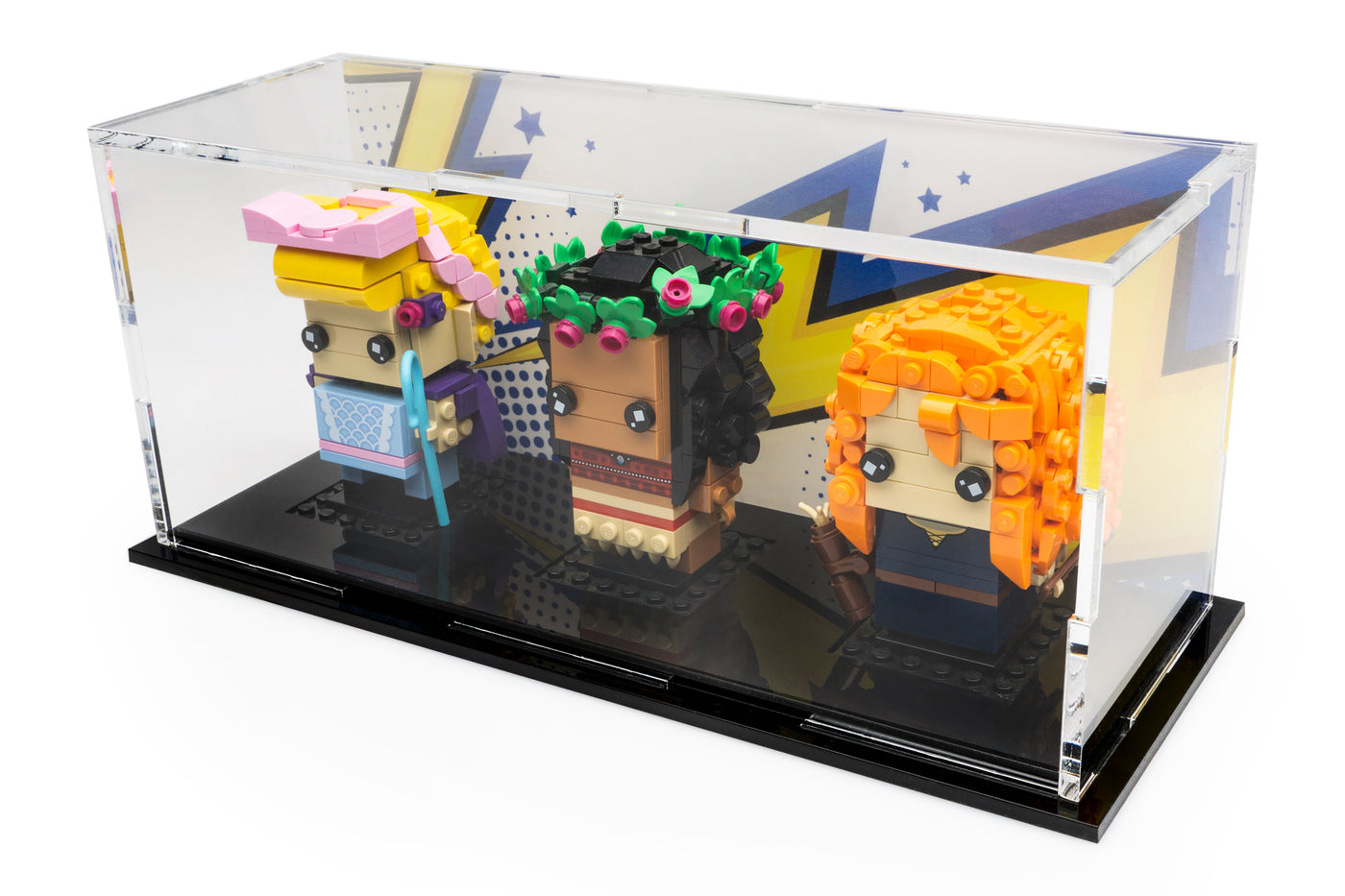 LEGO® Brickheadz Display case - 3 count