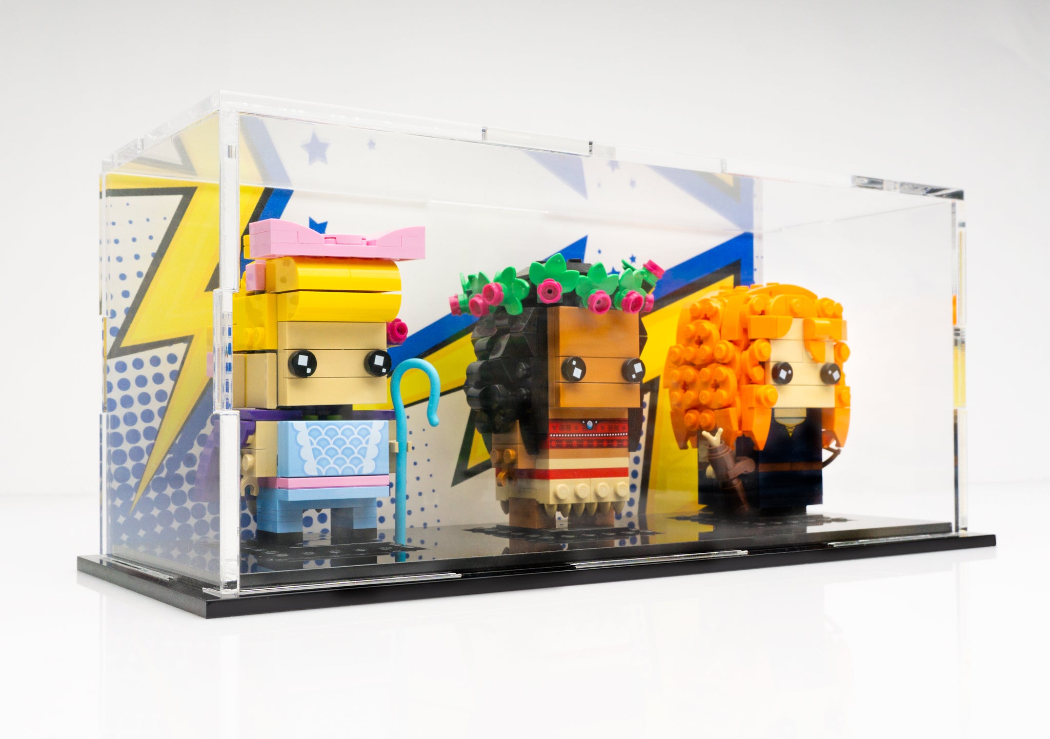 LEGO® Brickheadz Display case - 3 count