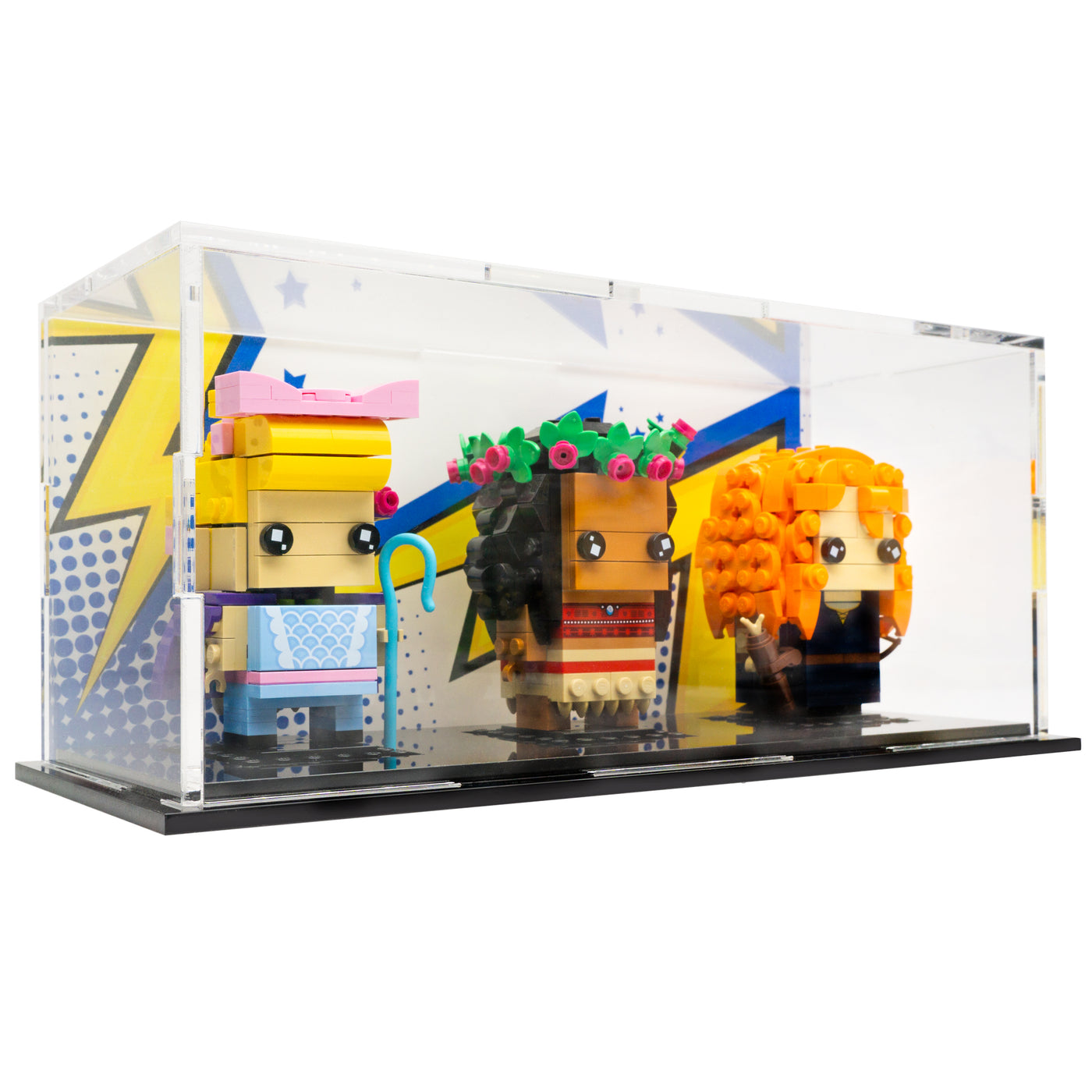 LEGO® BrickHeadz 3-Count Acrylic Display Case