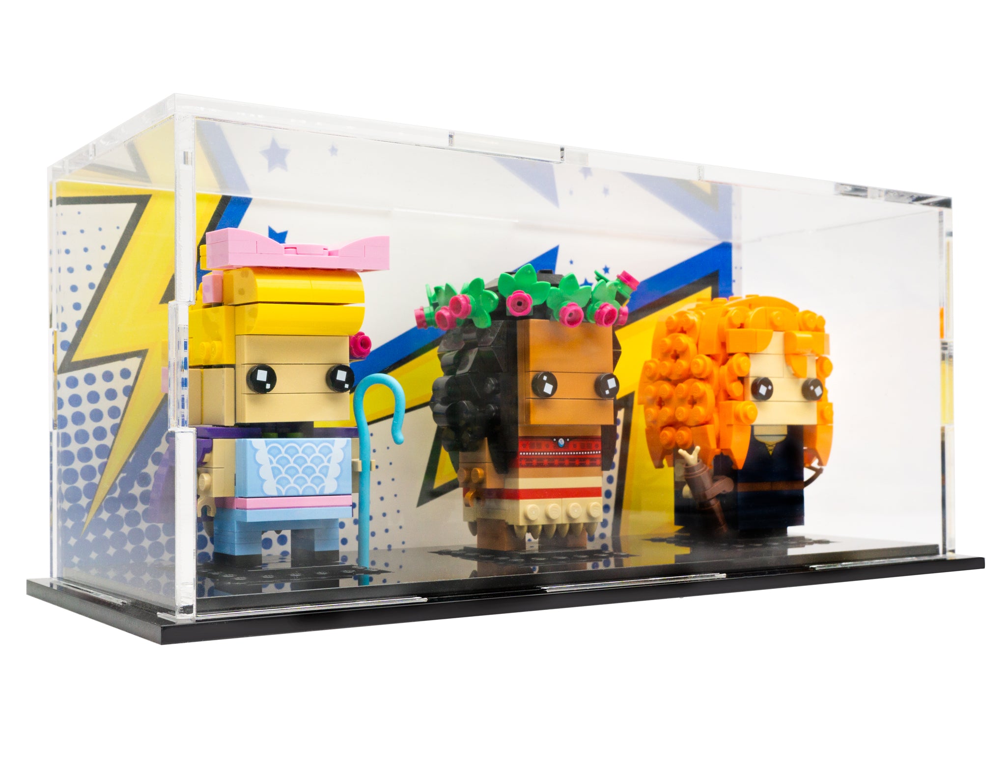 LEGO® BrickHeadz 3-Count Acrylic Display Case