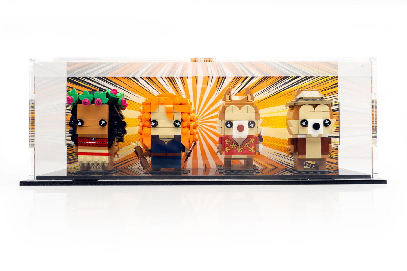 LEGO® Brickheadz Display case - 4 count