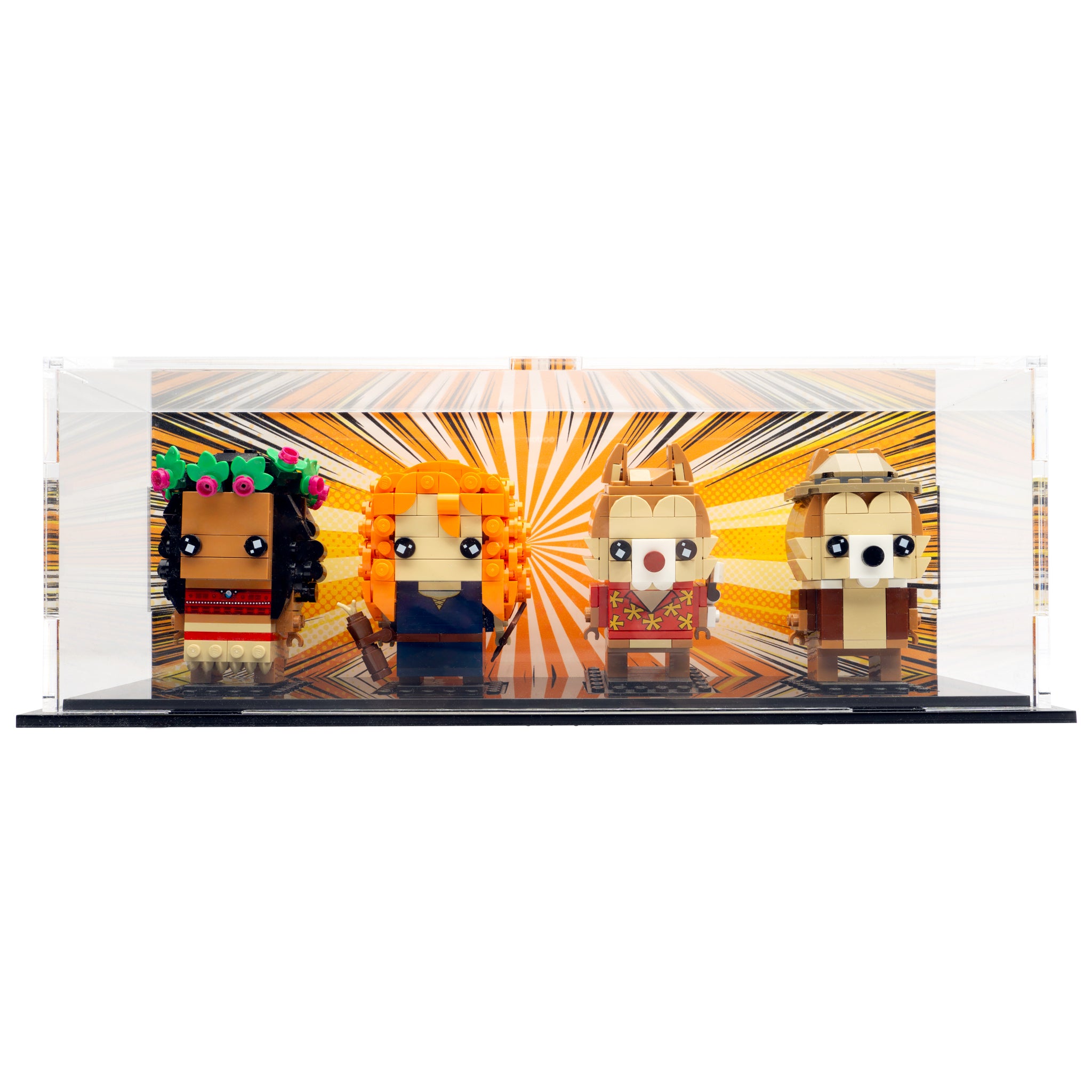 LEGO® BrickHeadz 4-Count Acrylic Display Case