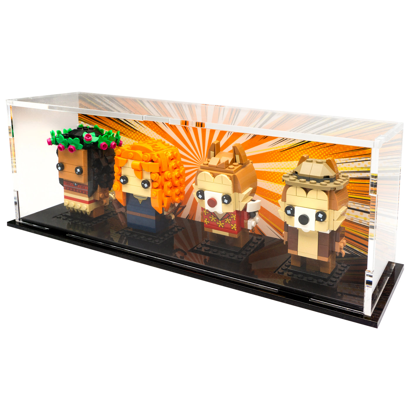 LEGO® BrickHeadz 4-Count Acrylic Display Case