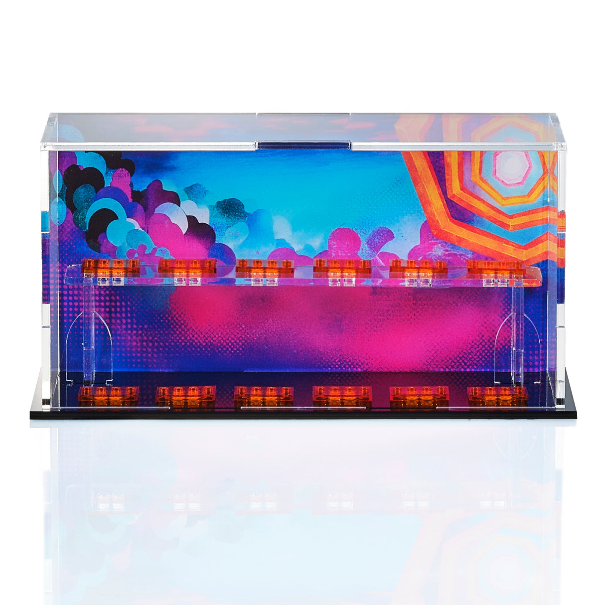 LEGO® Spiderman Minifigure Display Case – 12-Count Podium