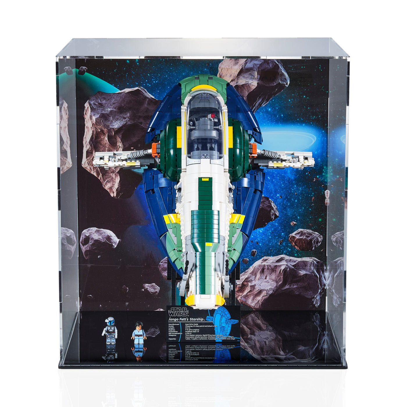 LEGO® Star Wars™ Jango Fett’s Slave I Display Case (75409)