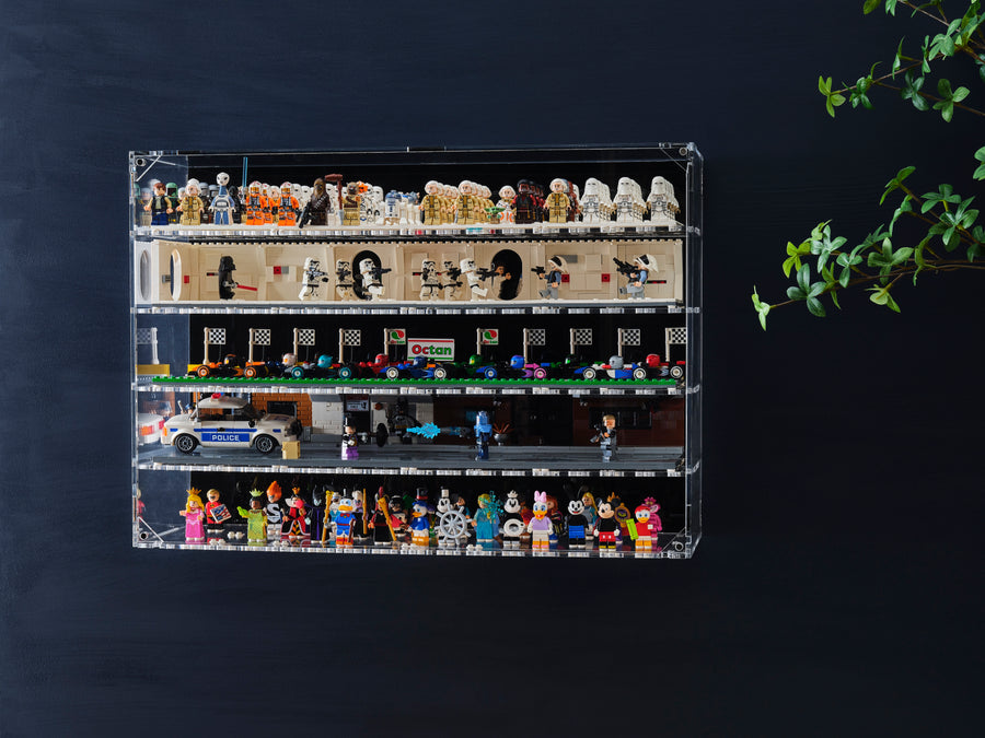 Ultimate Wall Mounted LEGO® Minifigure Display Case