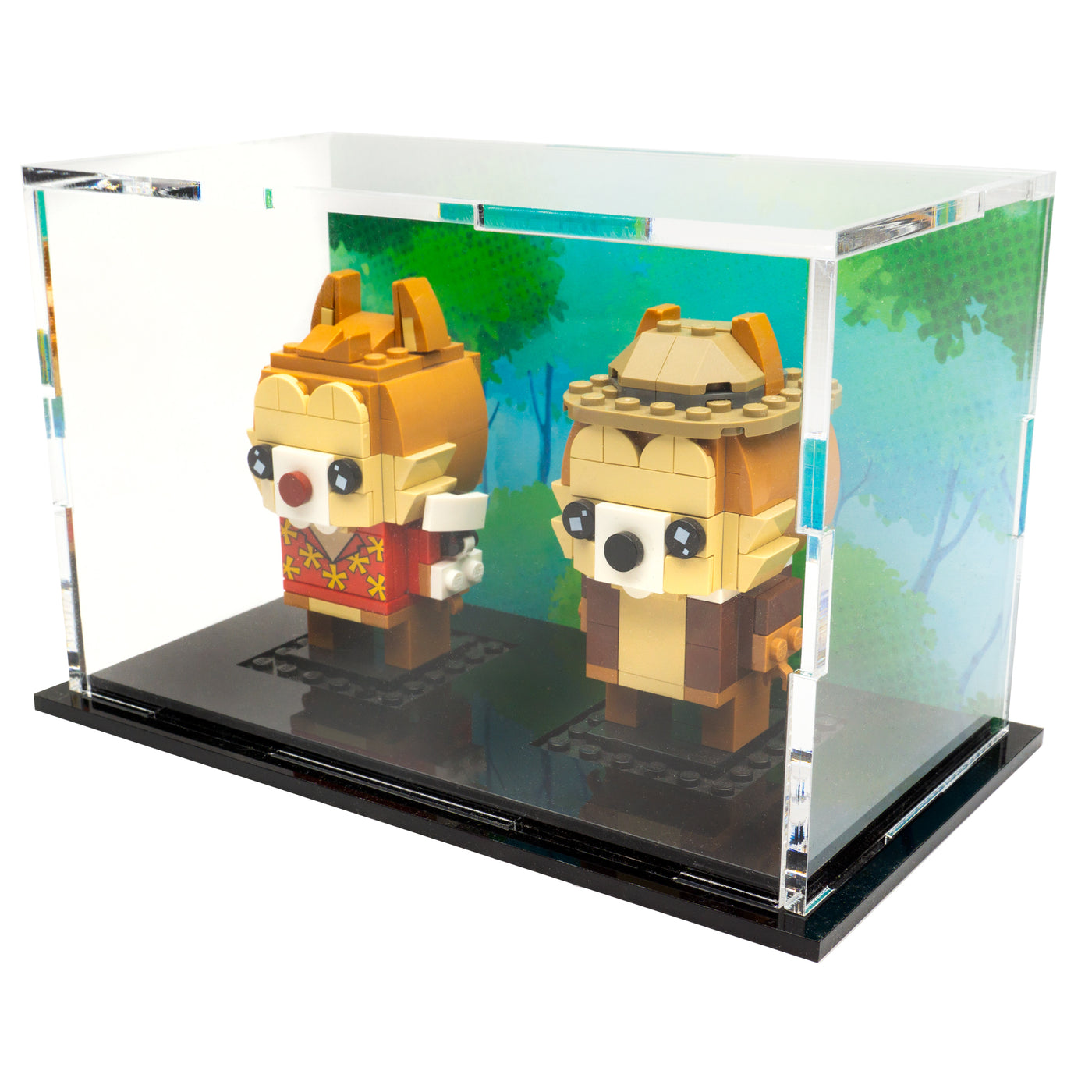 LEGO® BrickHeadz 2-Count Acrylic Display Case