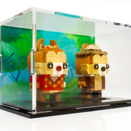 LEGO® Brickheadz Display case - 2 count - WS - BrickShell Cases