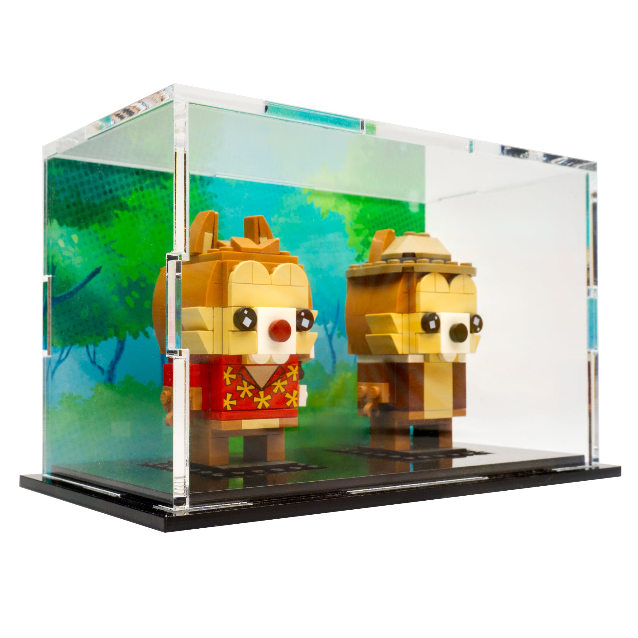 LEGO® BrickHeadz 2-Count Acrylic Display Case
