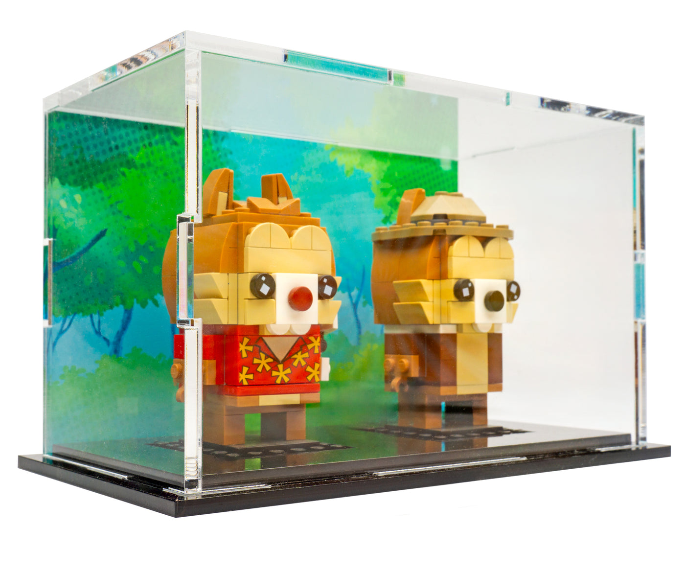 LEGO® BrickHeadz 2-Count Acrylic Display Case