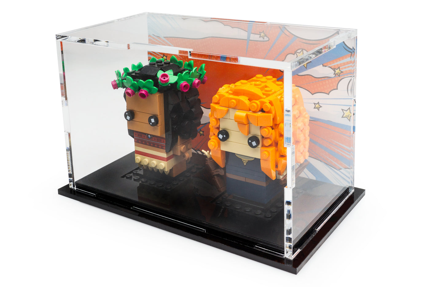 LEGO® Brickheadz Display case - 2 count