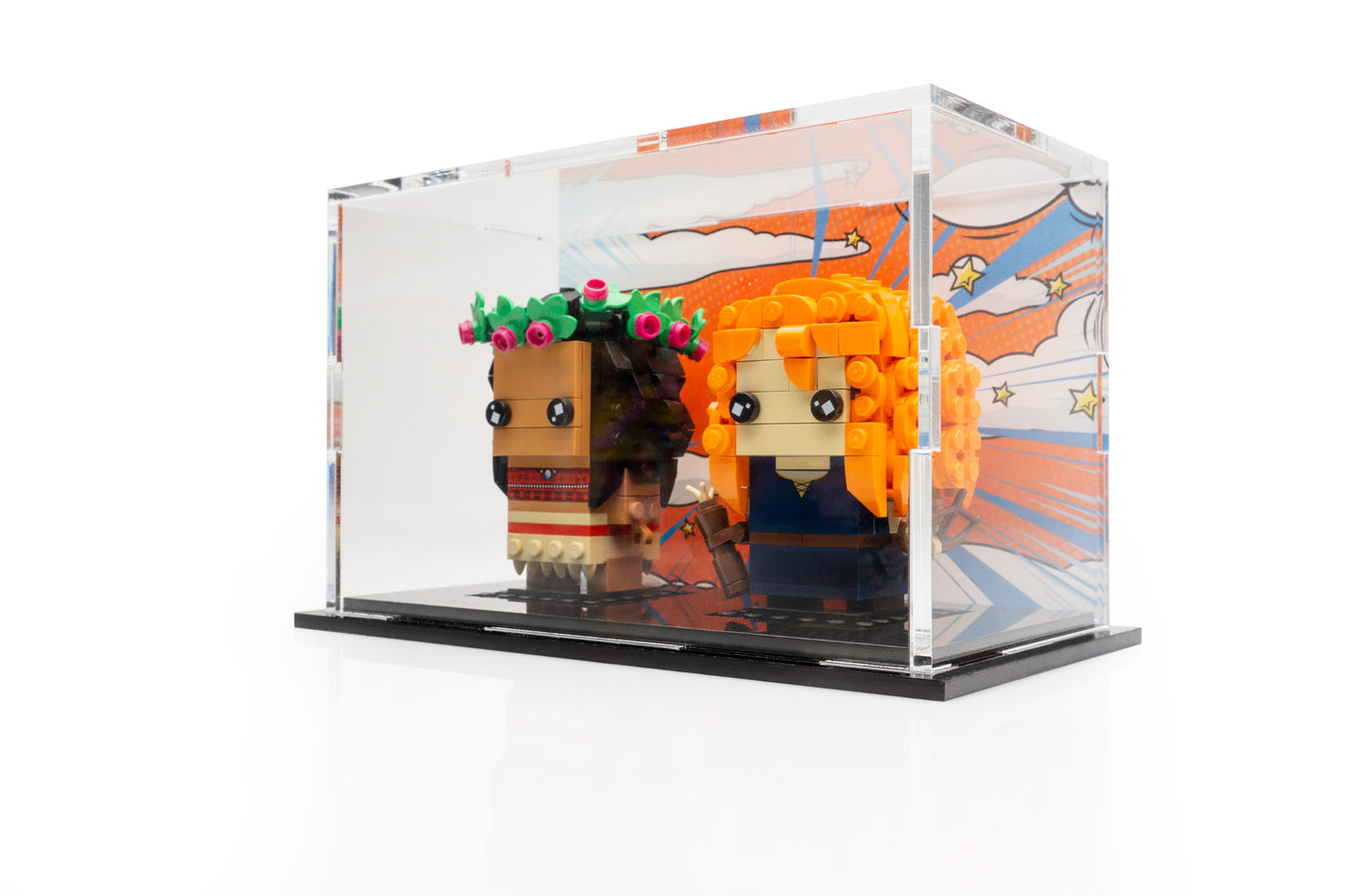 LEGO® Brickheadz Display case - 2 count