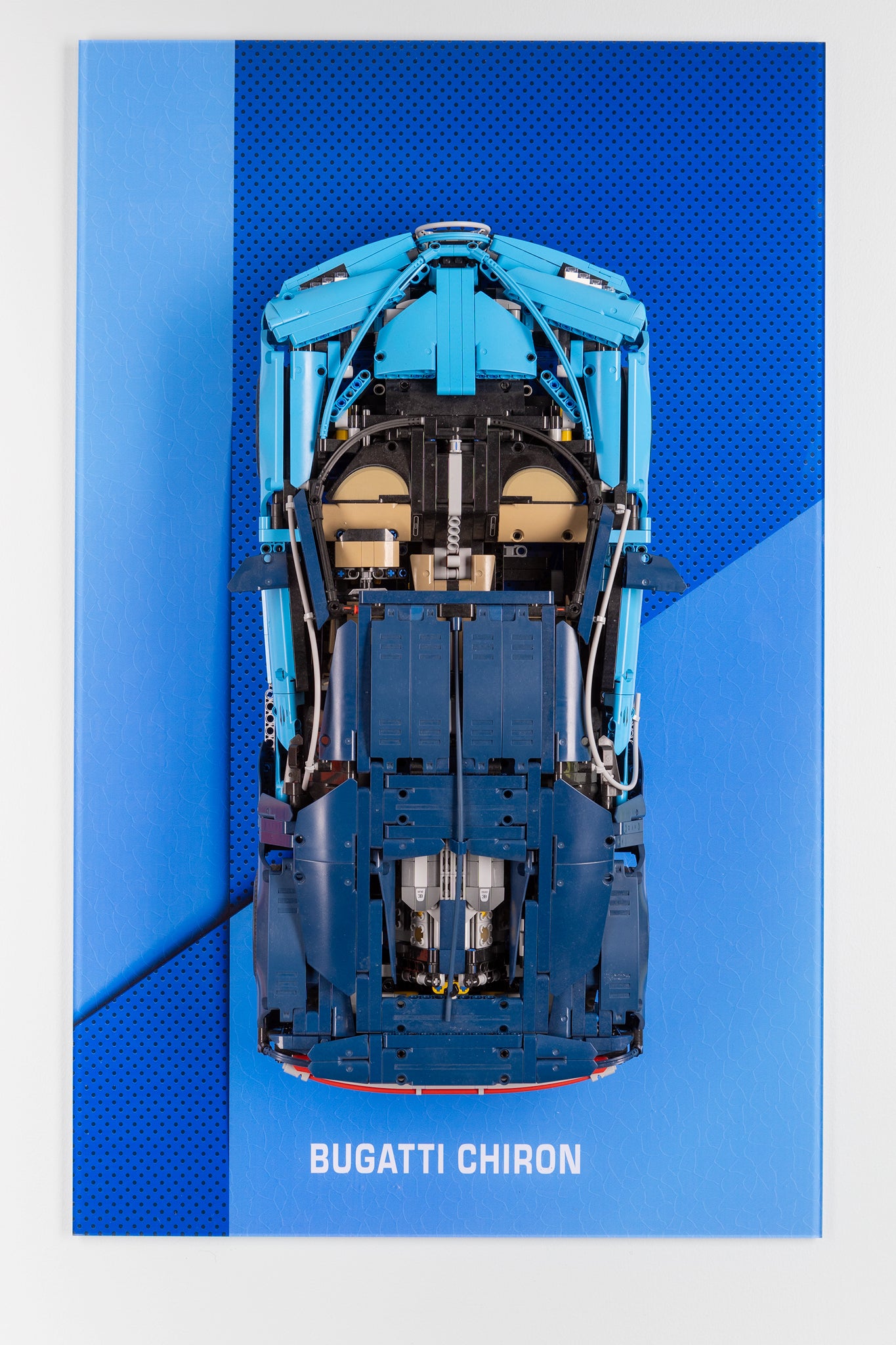 Wall Hanging Car Frame - Bugatti Chiron (42083) - BrickShell Cases