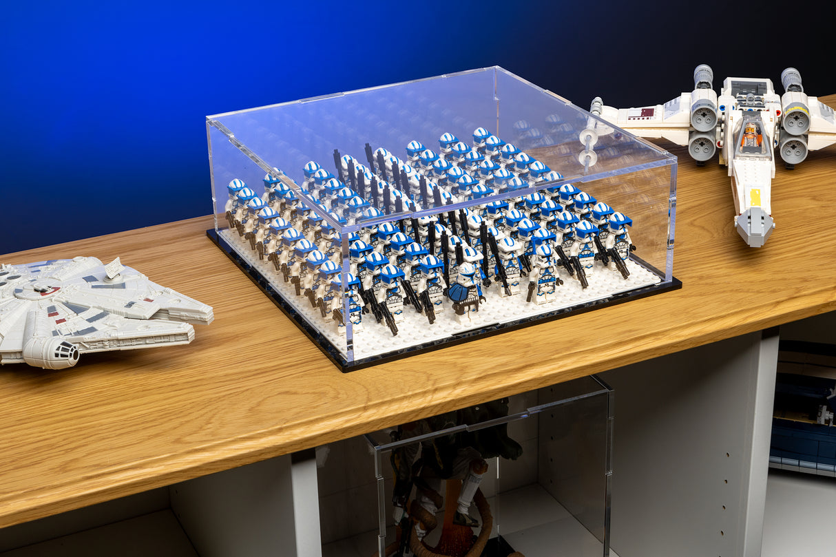 LEGO® Minifigure Army Stacker Display Case by BrickShell Cases – Image 2
