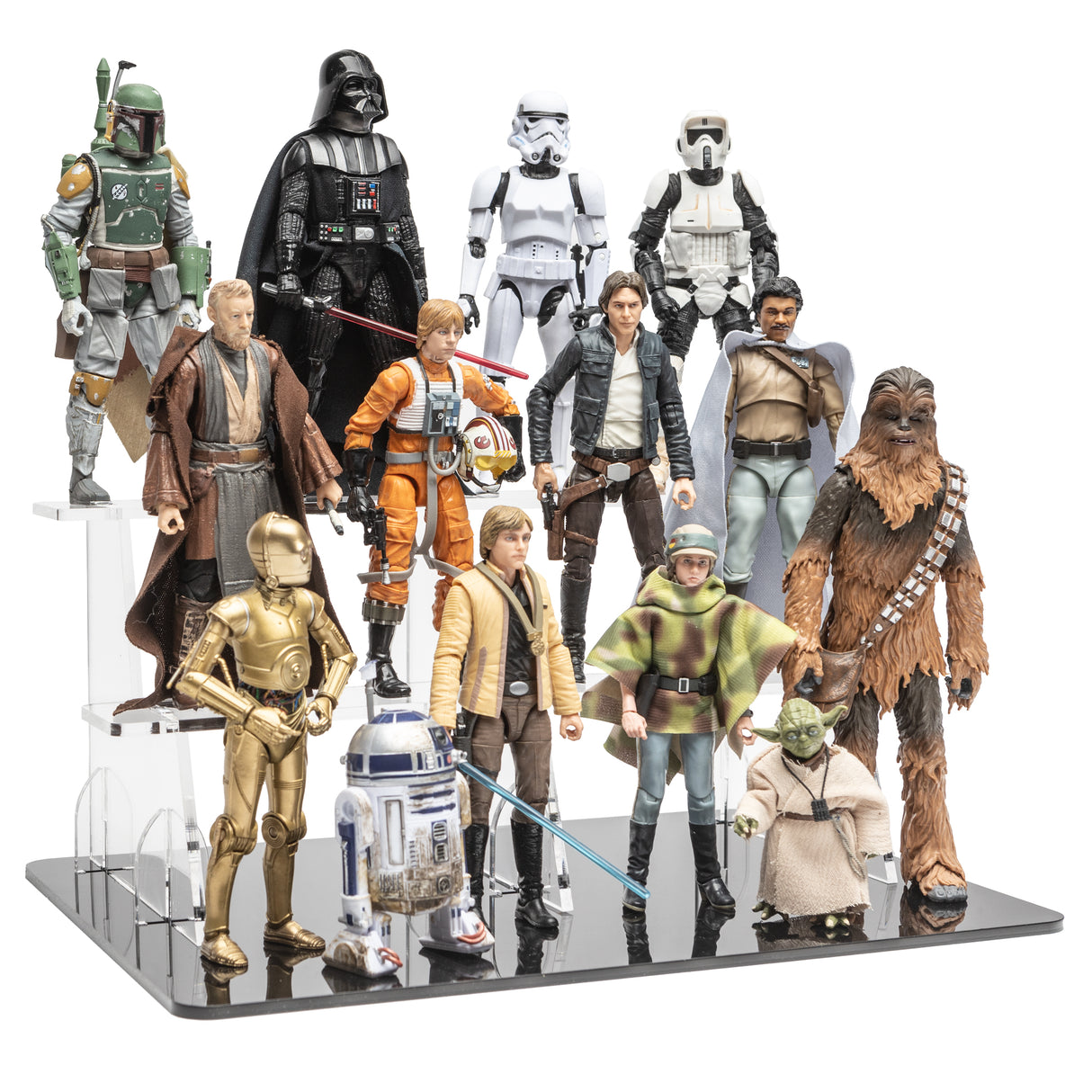 3-Tier Acrylic Display Stand for Collectibles