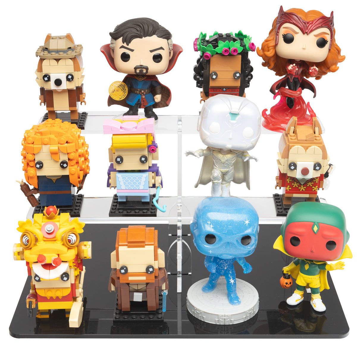 3-Tier Acrylic Display Stand for Collectibles