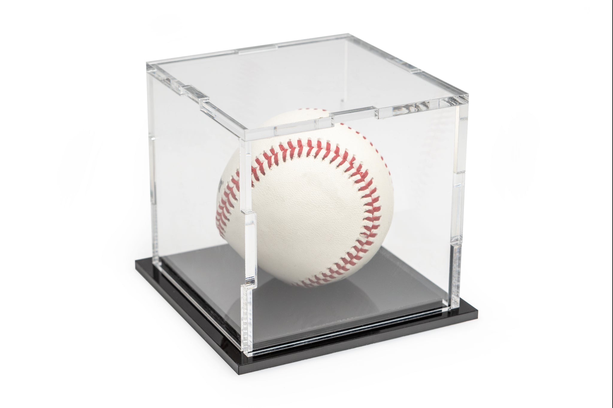 Clear Acrylic Collectible Baseball Case (Fits 1)