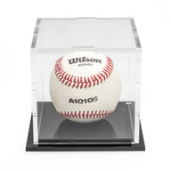 Clear Acrylic Collectible Baseball Case (Fits 1)