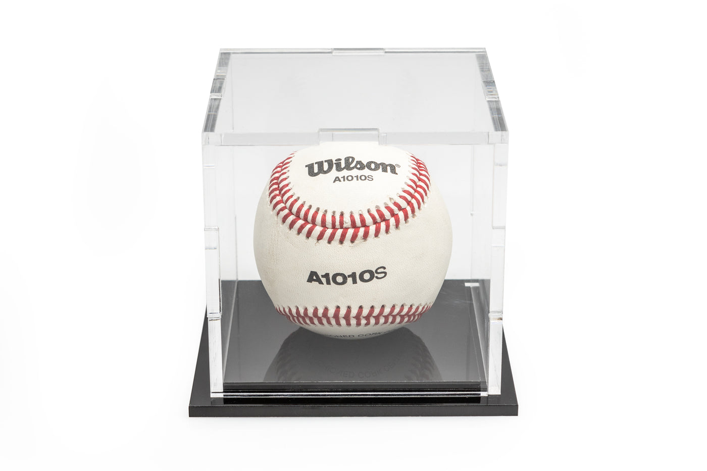 Clear Acrylic Collectible Baseball Case (Fits 1)