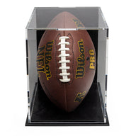 14” Acrylic Collectible Football Display Case - WS - BrickShell Cases