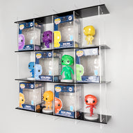 Funko Pop Wall-Mounted Display Case (Fits 12) - BrickShell Cases