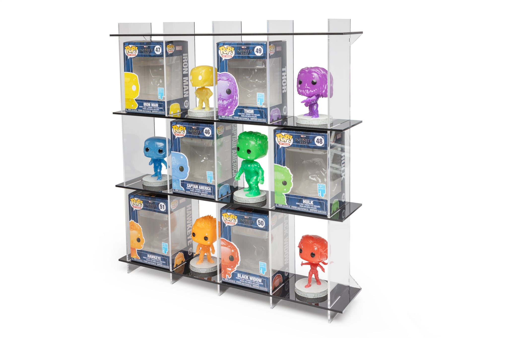 Funko Pop Wall-Mounted Display Case (Fits 12) - BrickShell Cases