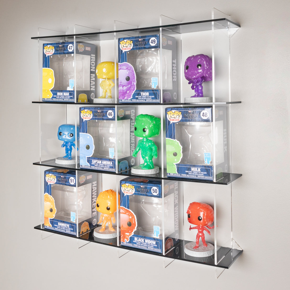Funko Pop Wall-Mounted Display Case (Fits 12)