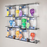 Funko Pop Wall-Mounted Display Case (Fits 12)