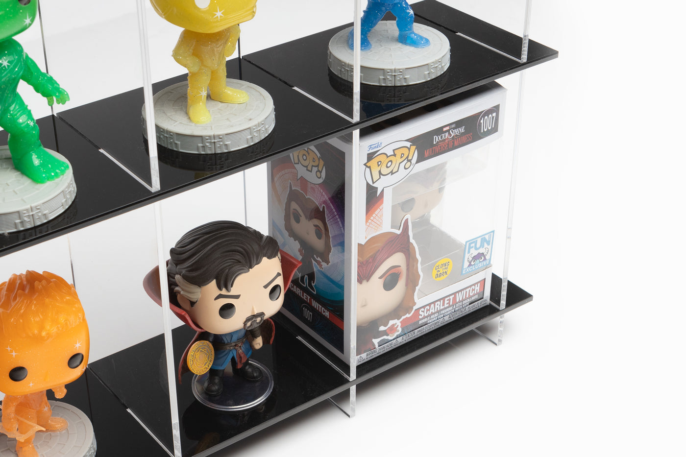 Funko Pop Wall-Mounted Display Case (Fits 12) - BrickShell Cases