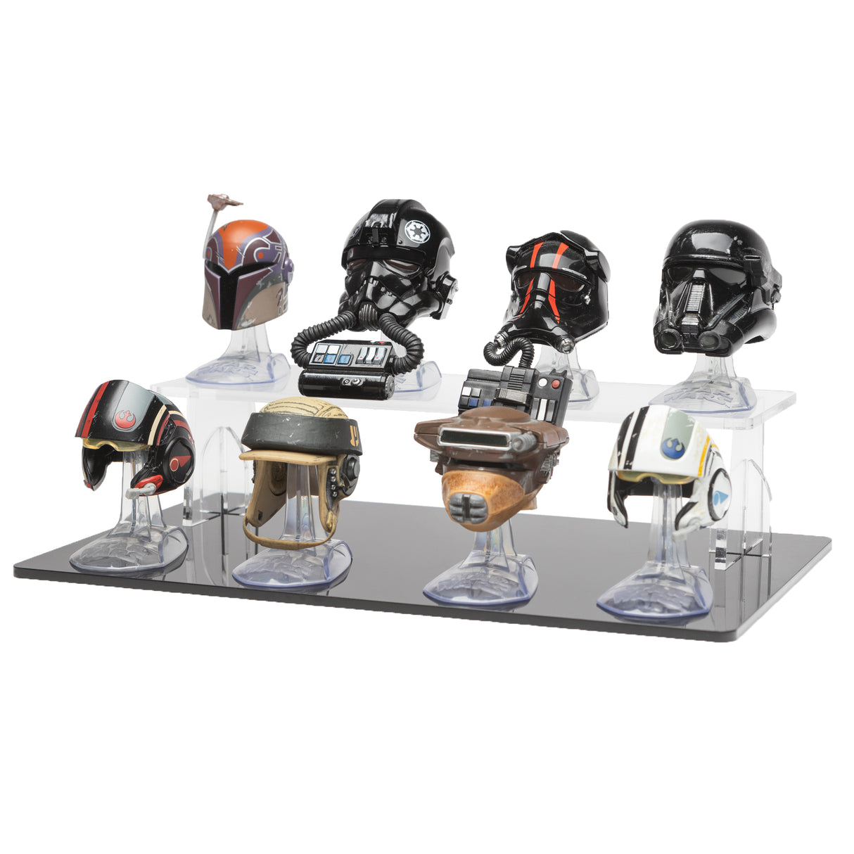 2-Tier Acrylic Display Stand for Collectibles