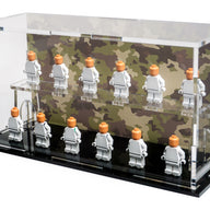 LEGO® Military Minifigure 12-Count Display Case (Green Camouflage) - BrickShell Cases