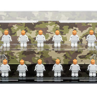 Minifigures Podium - 12 count - MP12 Green Camouflage