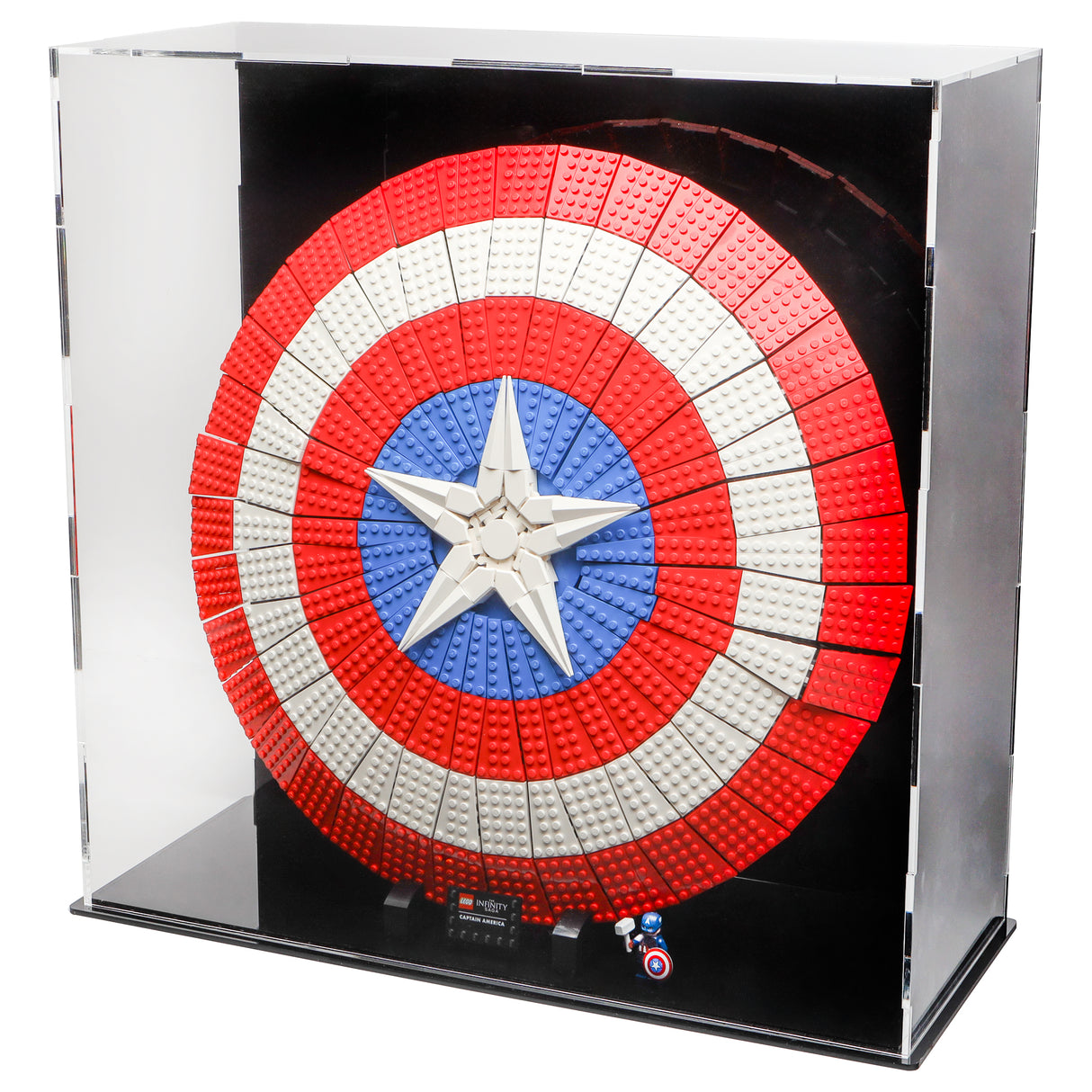 LEGO® Marvel™ Superheroes: Captain America's Shield Display Case (76262)