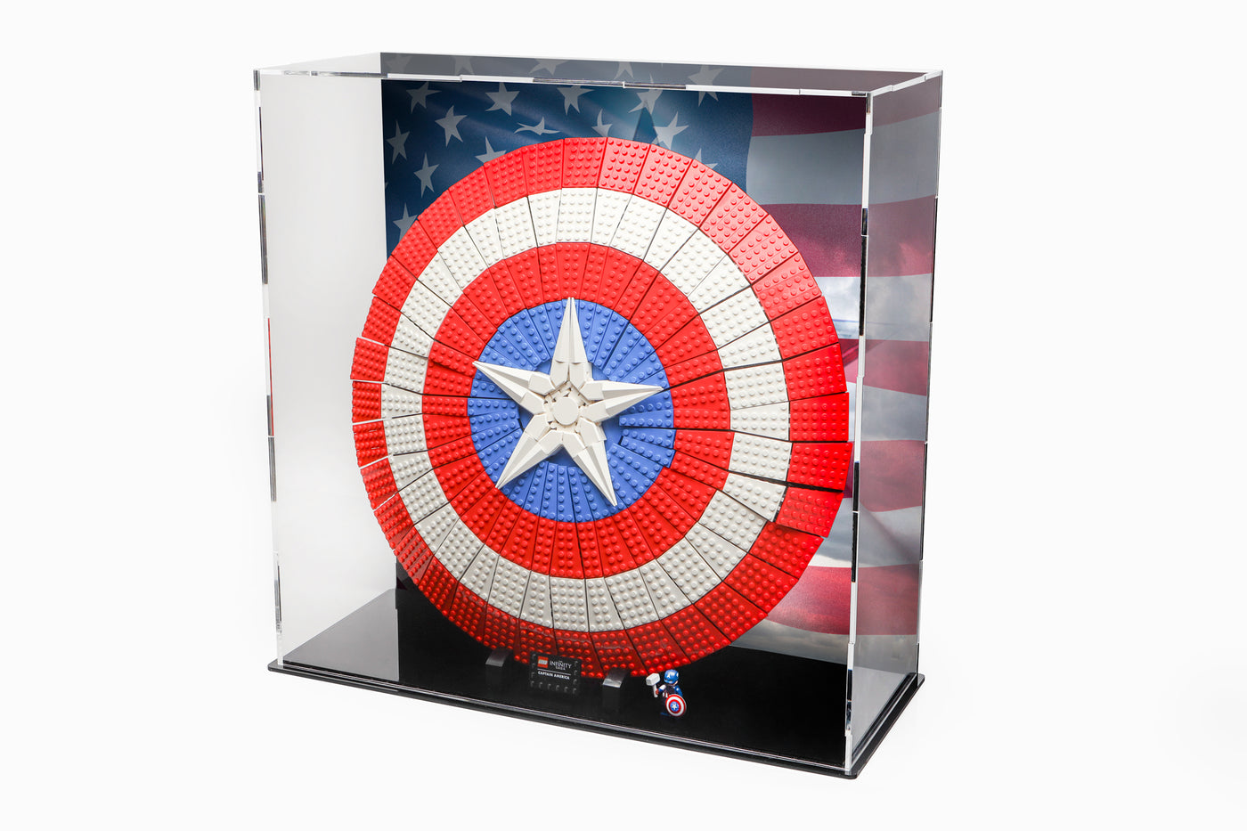 LEGO® Captain America's Shield (76262) Display Case