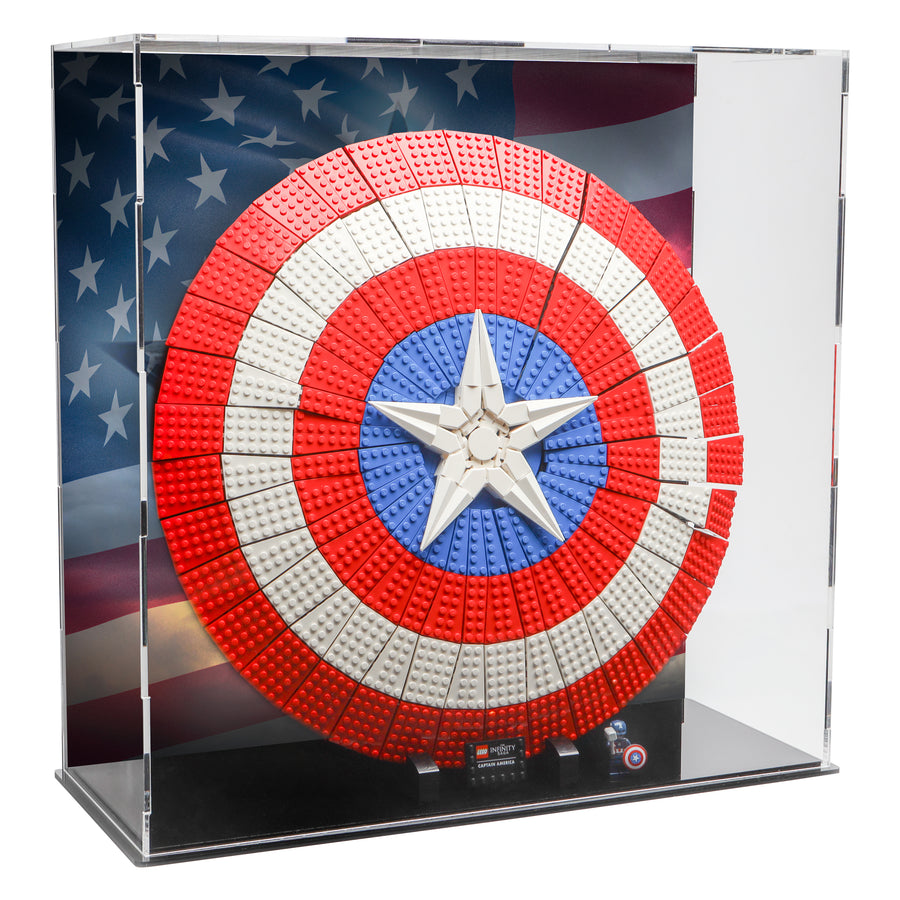 LEGO® Marvel™ Superheroes: Captain America's Shield Display Case (76262)