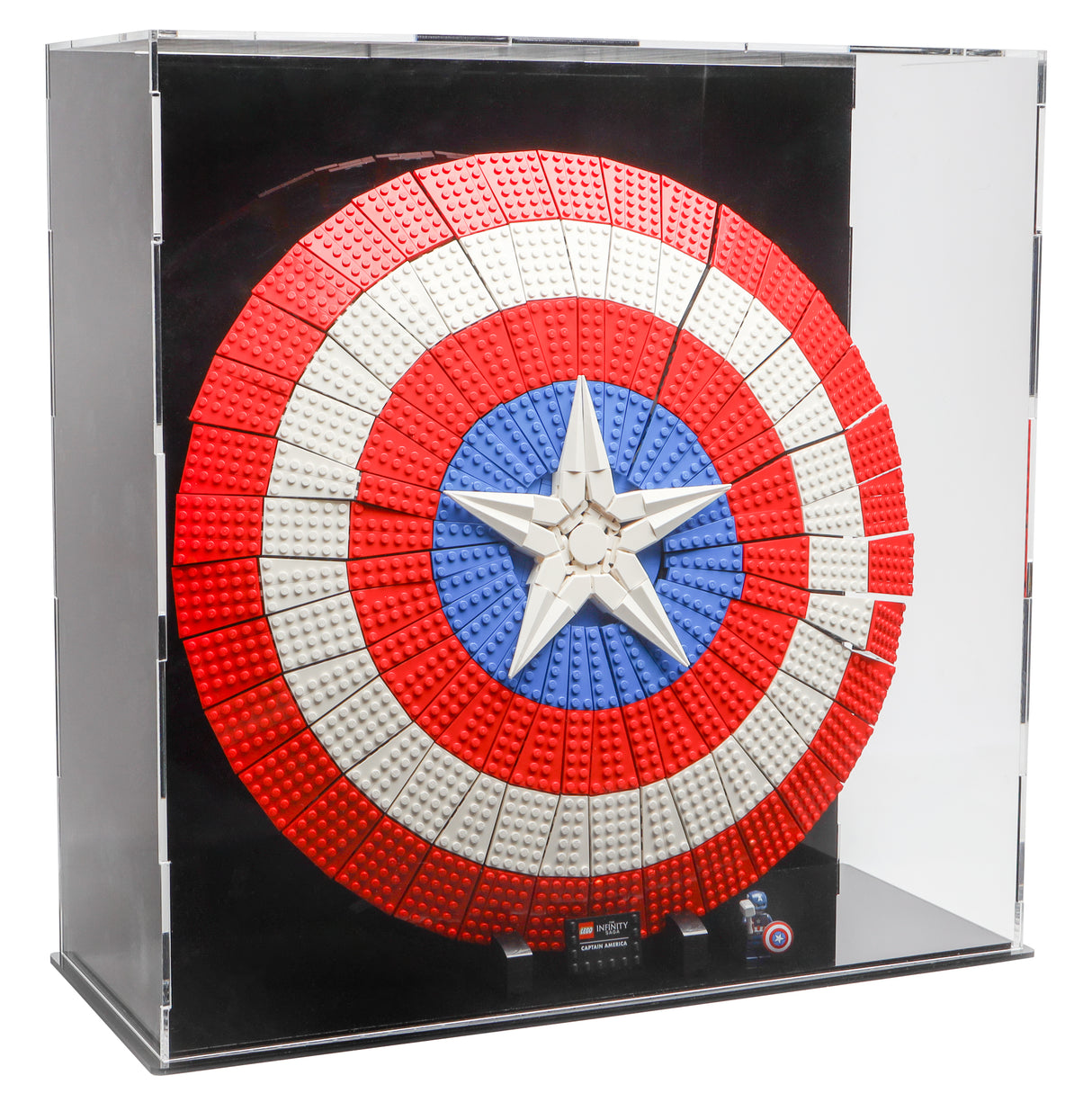 LEGO® Marvel™ Superheroes: Captain America's Shield Display Case (76262)
