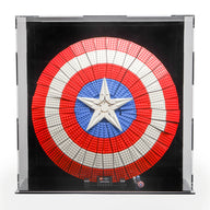 LEGO® Marvel™ Superheroes: Captain America's Shield Display Case (76262) - BrickShell Cases