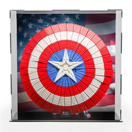 LEGO® Marvel™ Superheroes: Captain America's Shield Display Case (76262) - BrickShell Cases