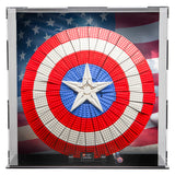 LEGO® Marvel™ Superheroes: Captain America's Shield Display Case (76262)