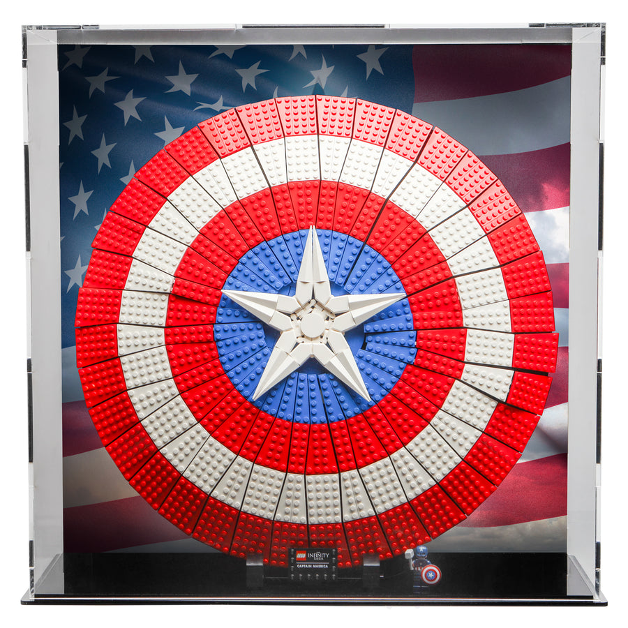 LEGO® Marvel™ Superheroes: Captain America's Shield Display Case (76262)