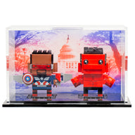 LEGO® BrickHeadz 2-Count Acrylic Display Case