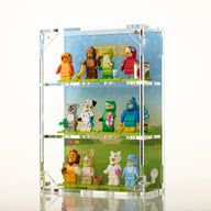 LEGO® Series 28 71051 Minifigure Display – 12-Count Wall-Mounted